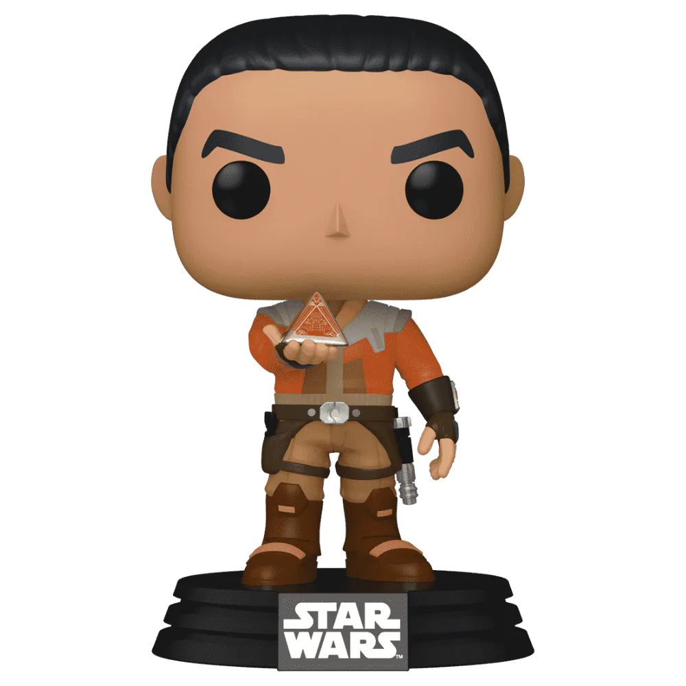Star Wars Rebels Funko POP! Vinyl Bobble-Head Figurina Ezra Bridger with Sith Holocron Exclusive 9 cm poza produsului