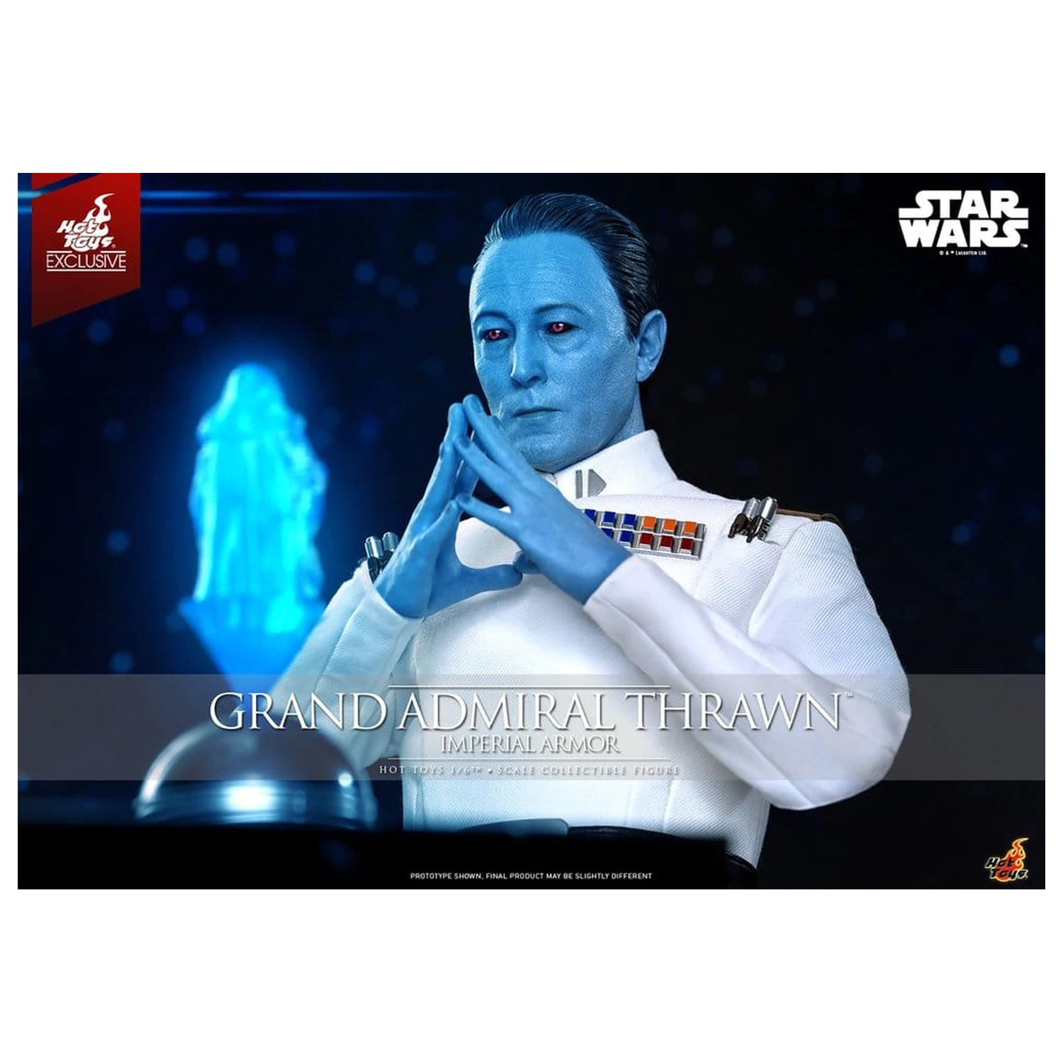 Star Wars: Rebels Television Masterpiece figura de acțiune 1/6 Grand Admiral Thrawn (Imperial Armor) 32 cm poza produsului