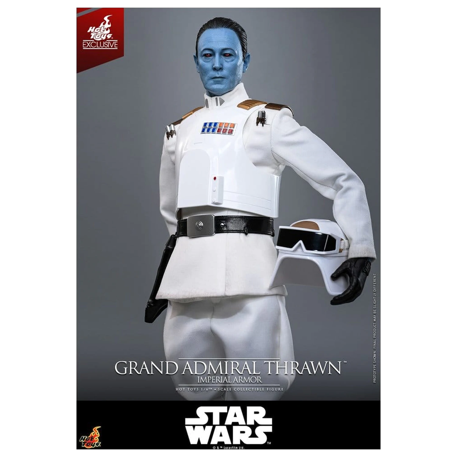 Star Wars: Rebels Television Masterpiece figura de acțiune 1/6 Grand Admiral Thrawn (Imperial Armor) 32 cm poza produsului