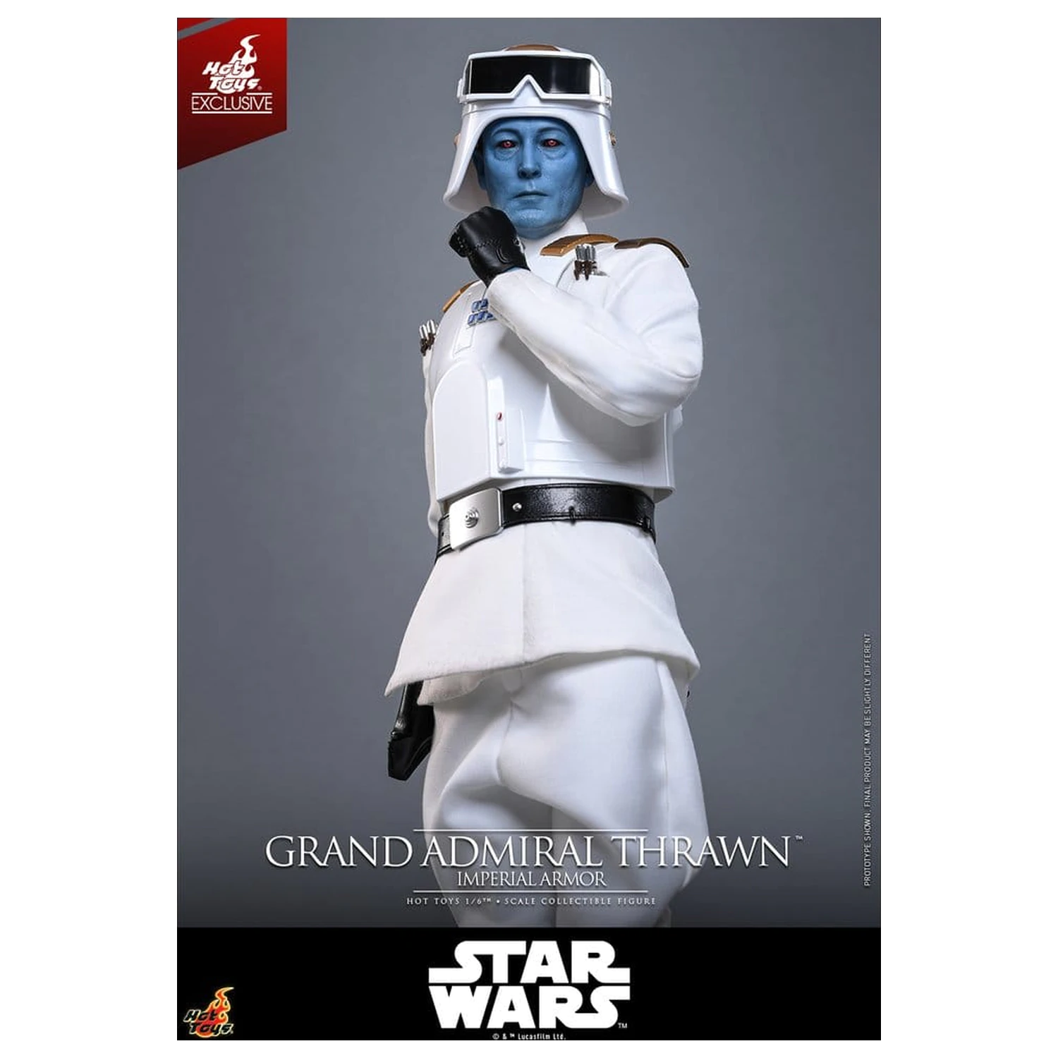 Star Wars: Rebels Television Masterpiece figura de acțiune 1/6 Grand Admiral Thrawn (Imperial Armor) 32 cm poza produsului