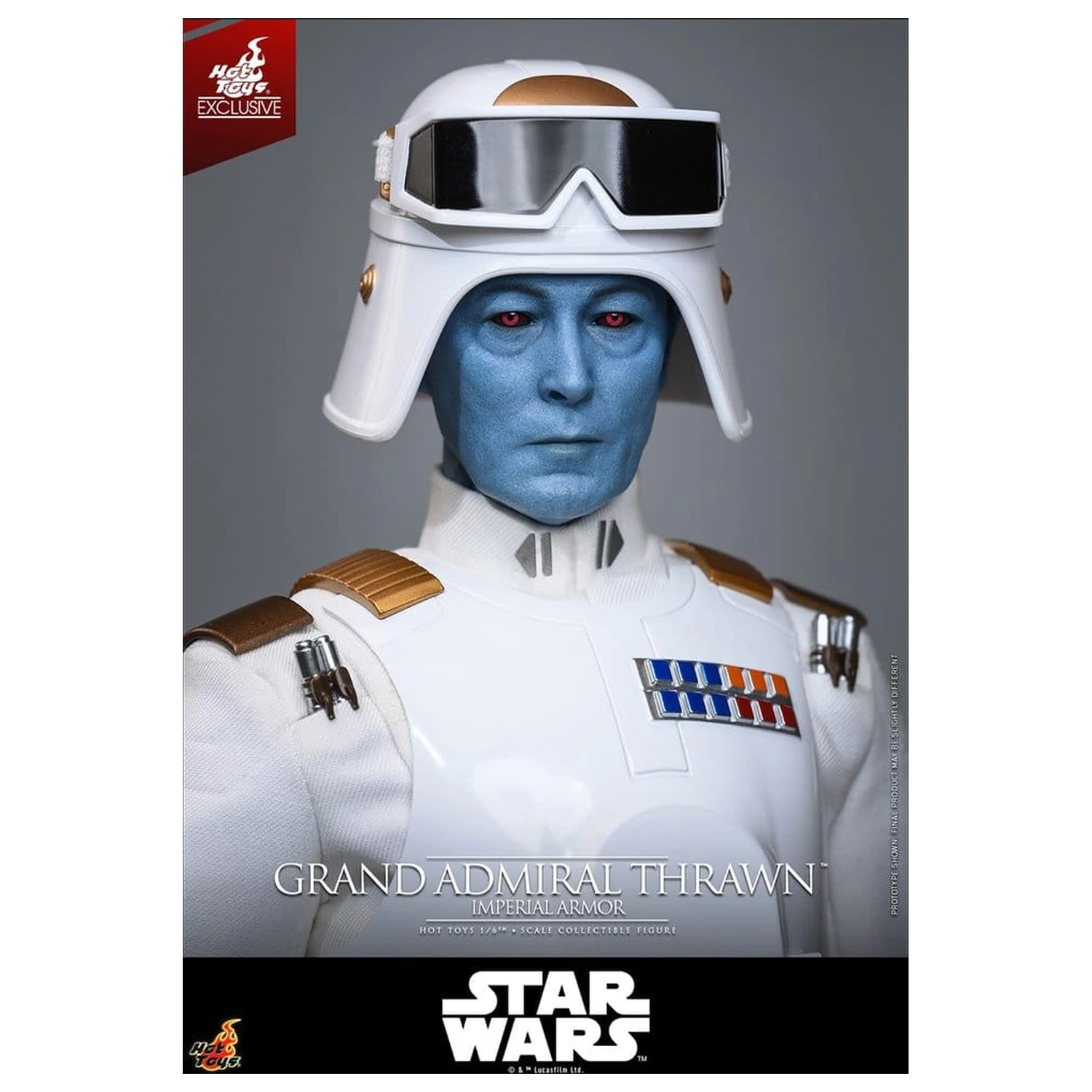 Star Wars: Rebels Television Masterpiece figura de acțiune 1/6 Grand Admiral Thrawn (Imperial Armor) 32 cm poza produsului