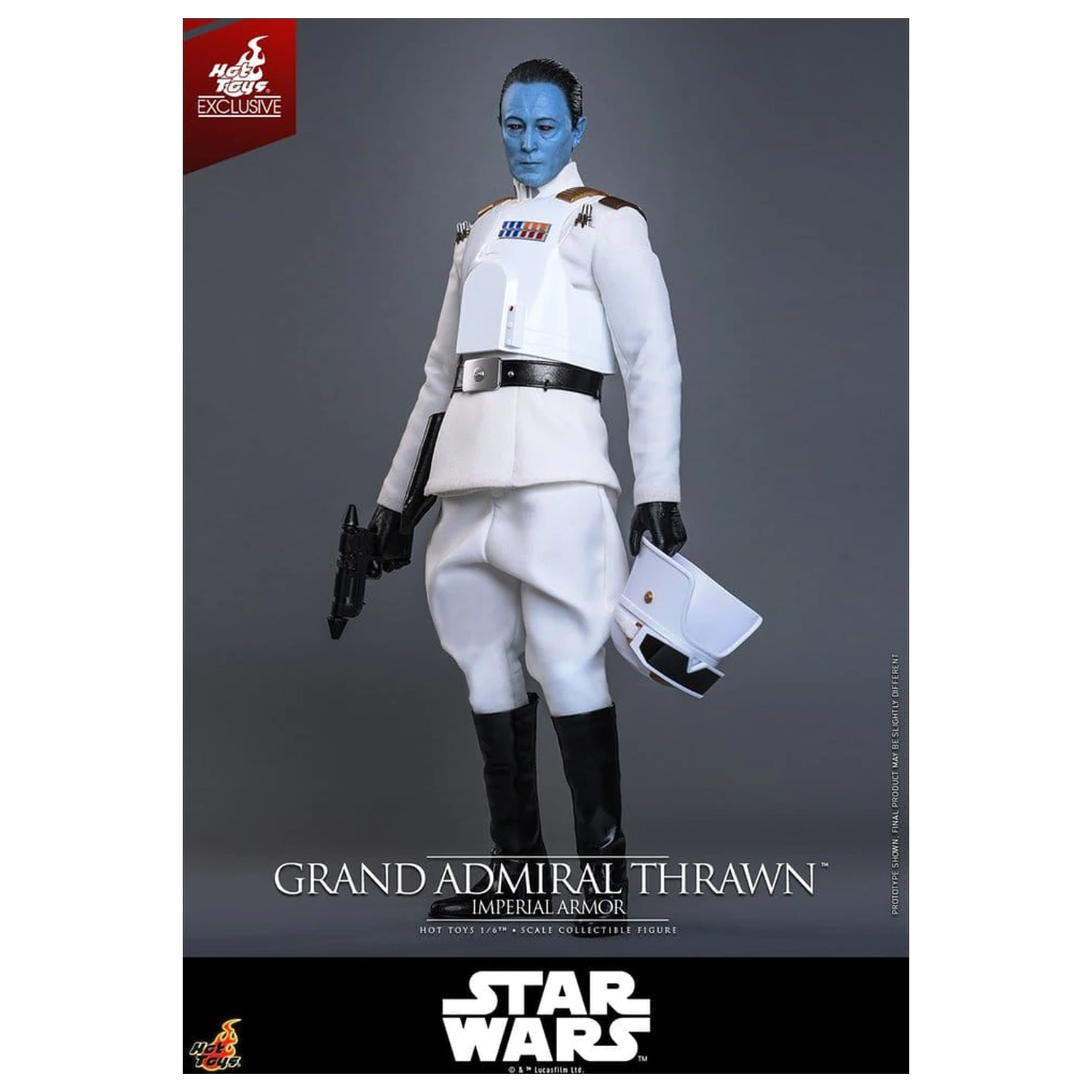 Star Wars: Rebels Television Masterpiece figura de acțiune 1/6 Grand Admiral Thrawn (Imperial Armor) 32 cm poza produsului