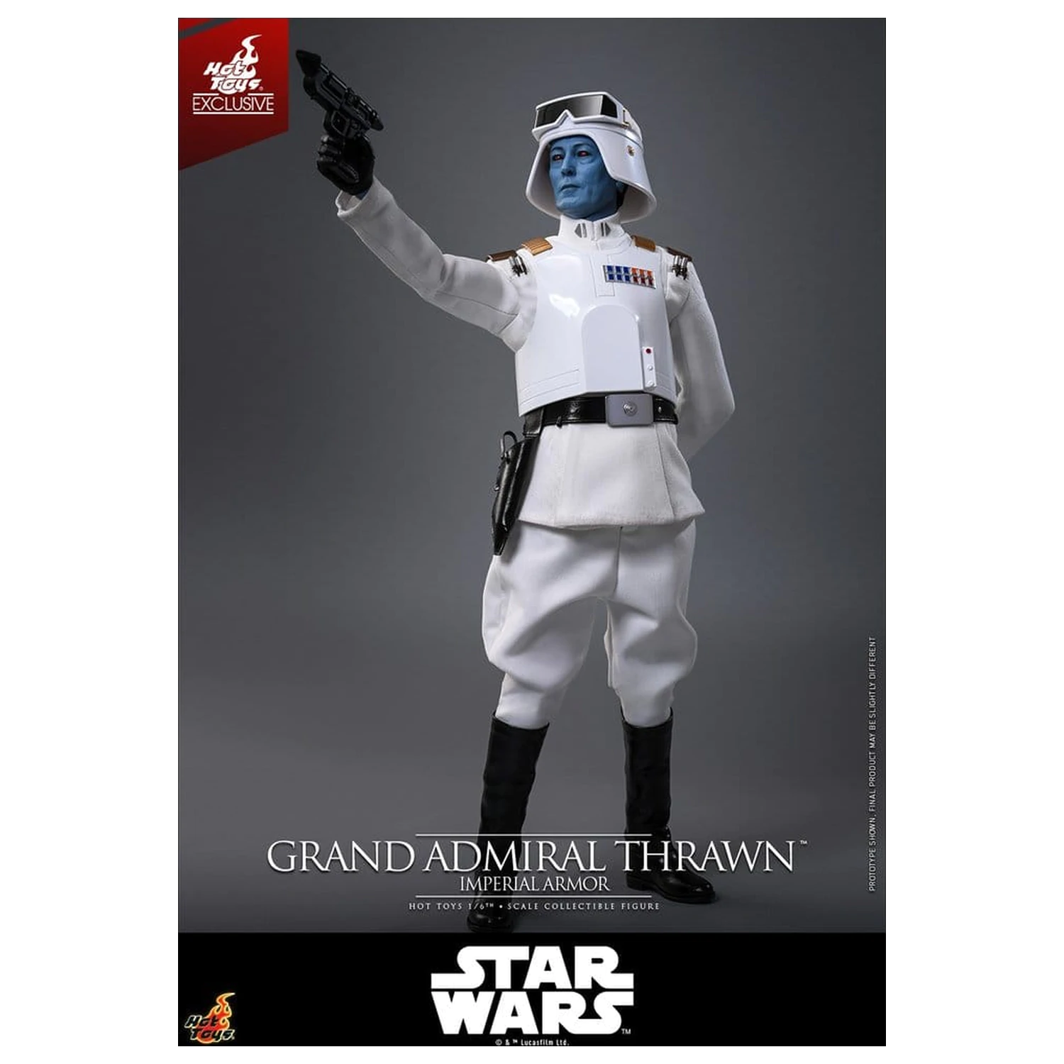 Star Wars: Rebels Television Masterpiece figura de acțiune 1/6 Grand Admiral Thrawn (Imperial Armor) 32 cm poza produsului