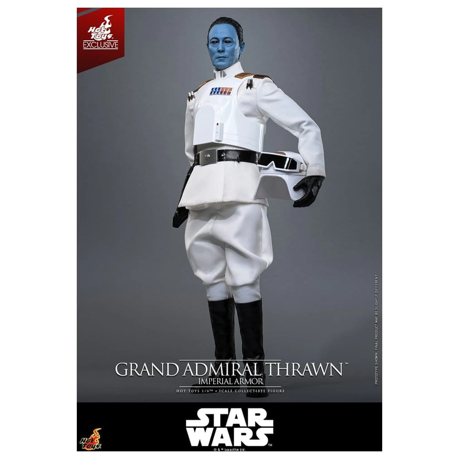 Star Wars: Rebels Television Masterpiece figura de acțiune 1/6 Grand Admiral Thrawn (Imperial Armor) 32 cm poza produsului