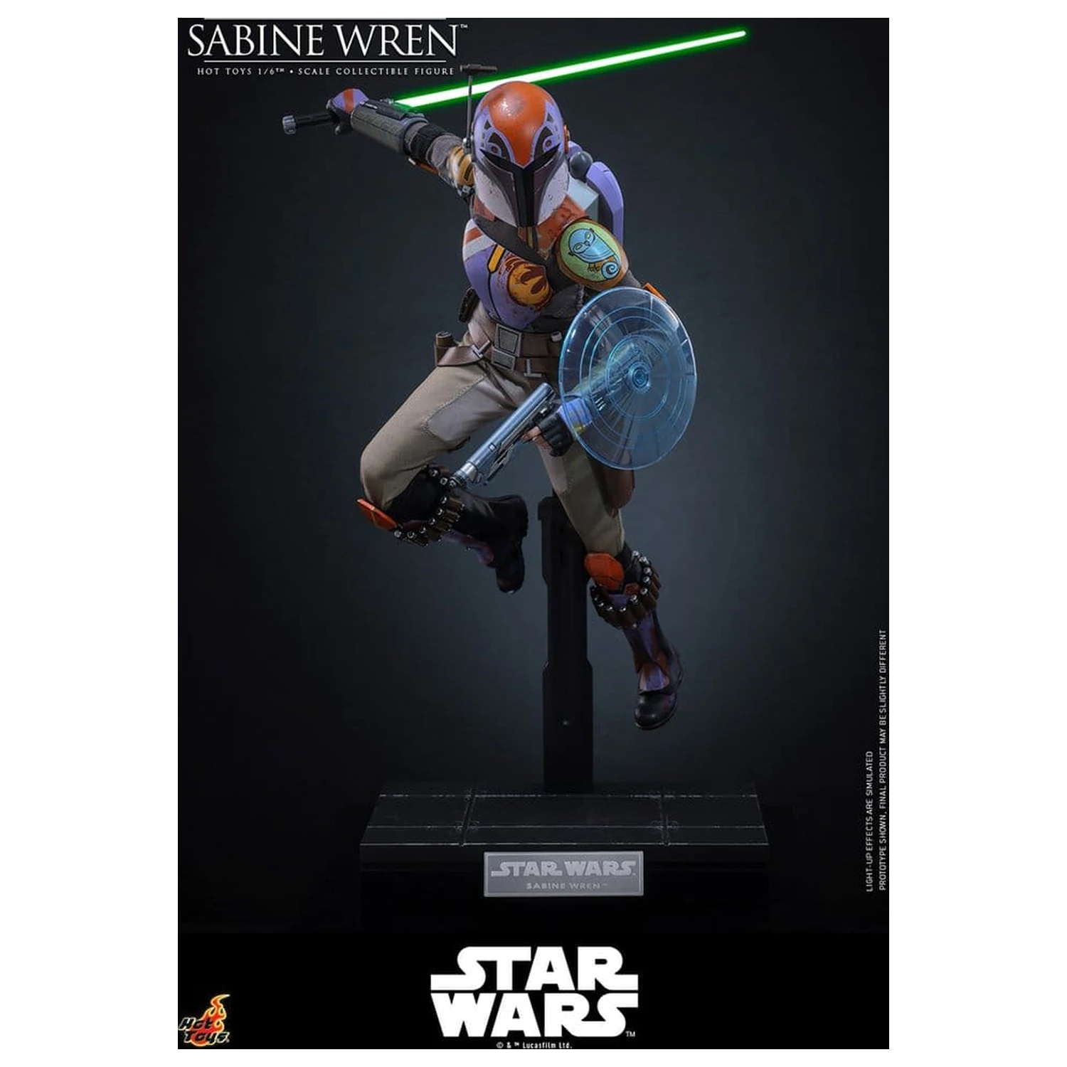 Star Wars: Rebels Television Masterpiece Figurina de actiune 1/6 Sabine Wren 29 cm poza produsului