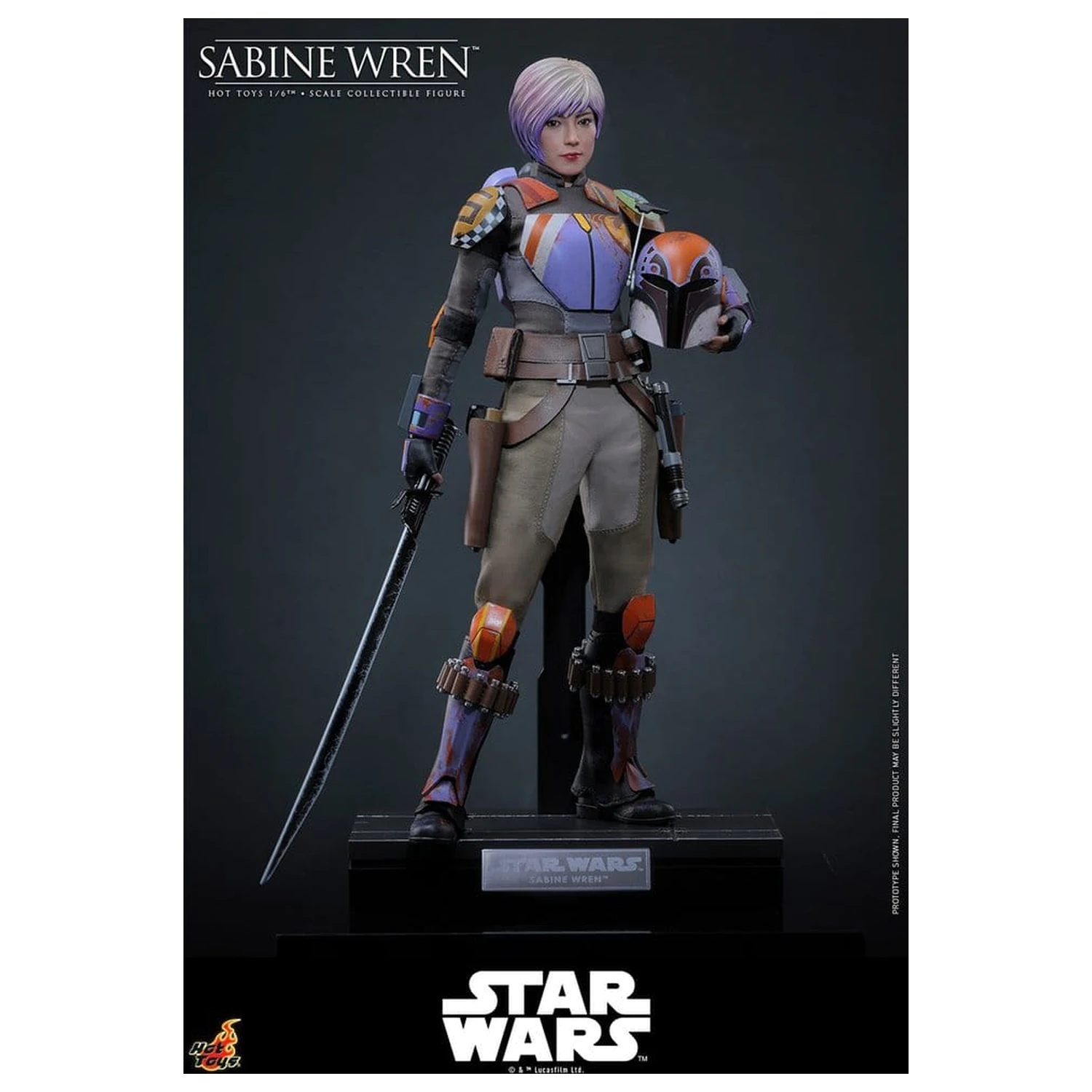 Star Wars: Rebels Television Masterpiece Figurina de actiune 1/6 Sabine Wren 29 cm poza produsului