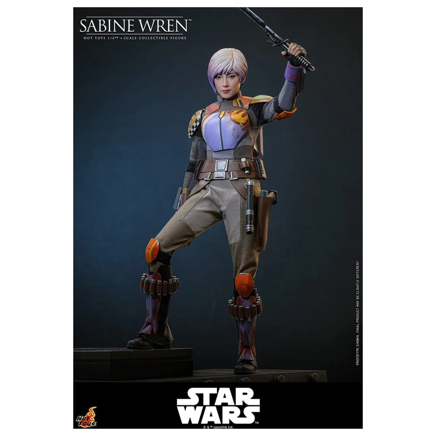 Star Wars: Rebels Television Masterpiece Figurina de actiune 1/6 Sabine Wren 29 cm poza produsului