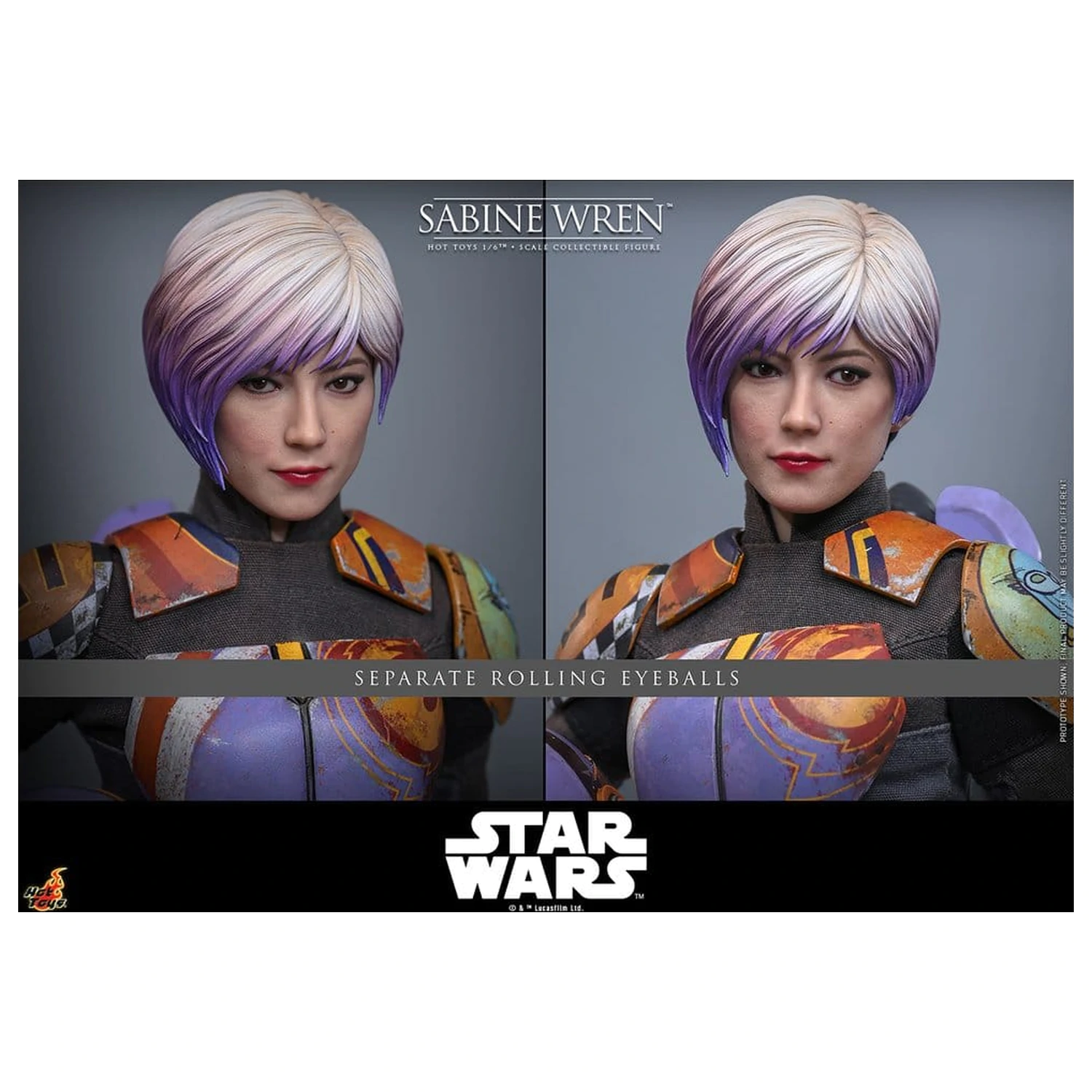 Star Wars: Rebels Television Masterpiece Figurina de actiune 1/6 Sabine Wren 29 cm poza produsului