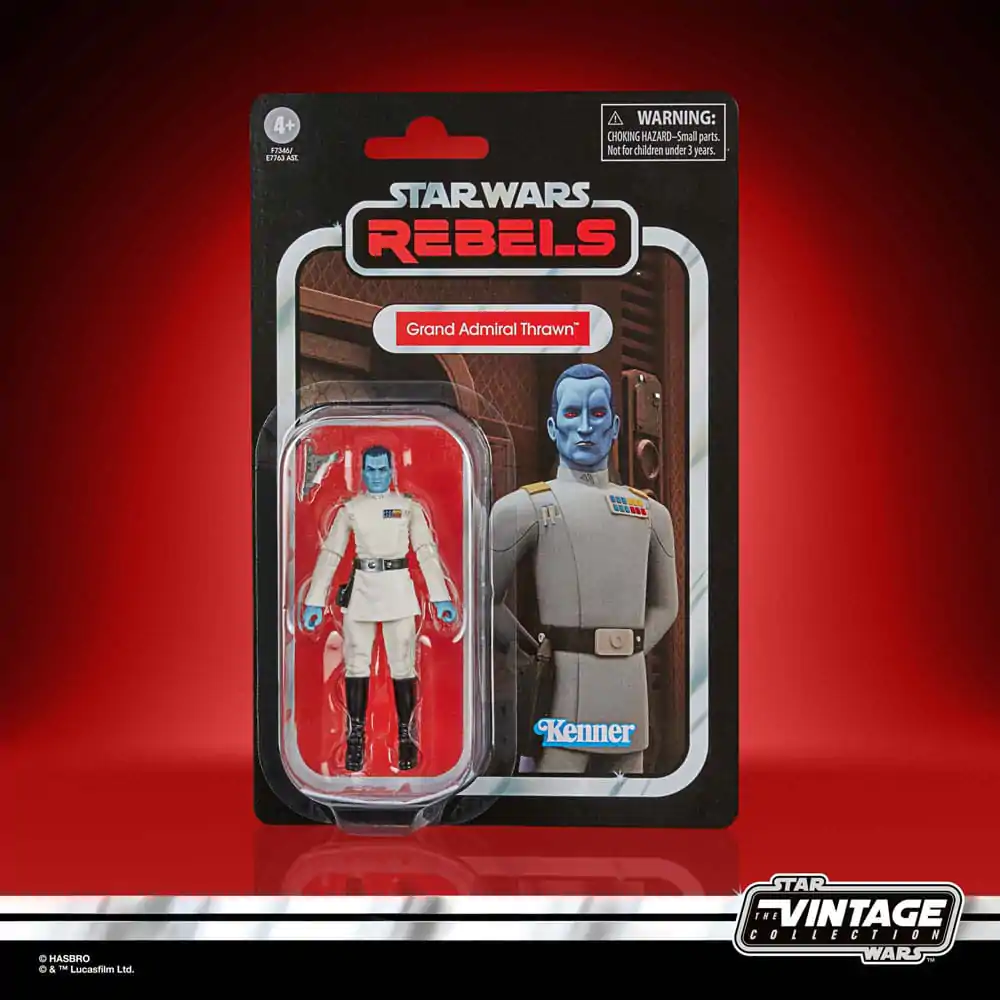 Star Wars Rebels Vintage Collection Figurina de acțiune Grand Admiral Thrawn 10 cm poza produsului