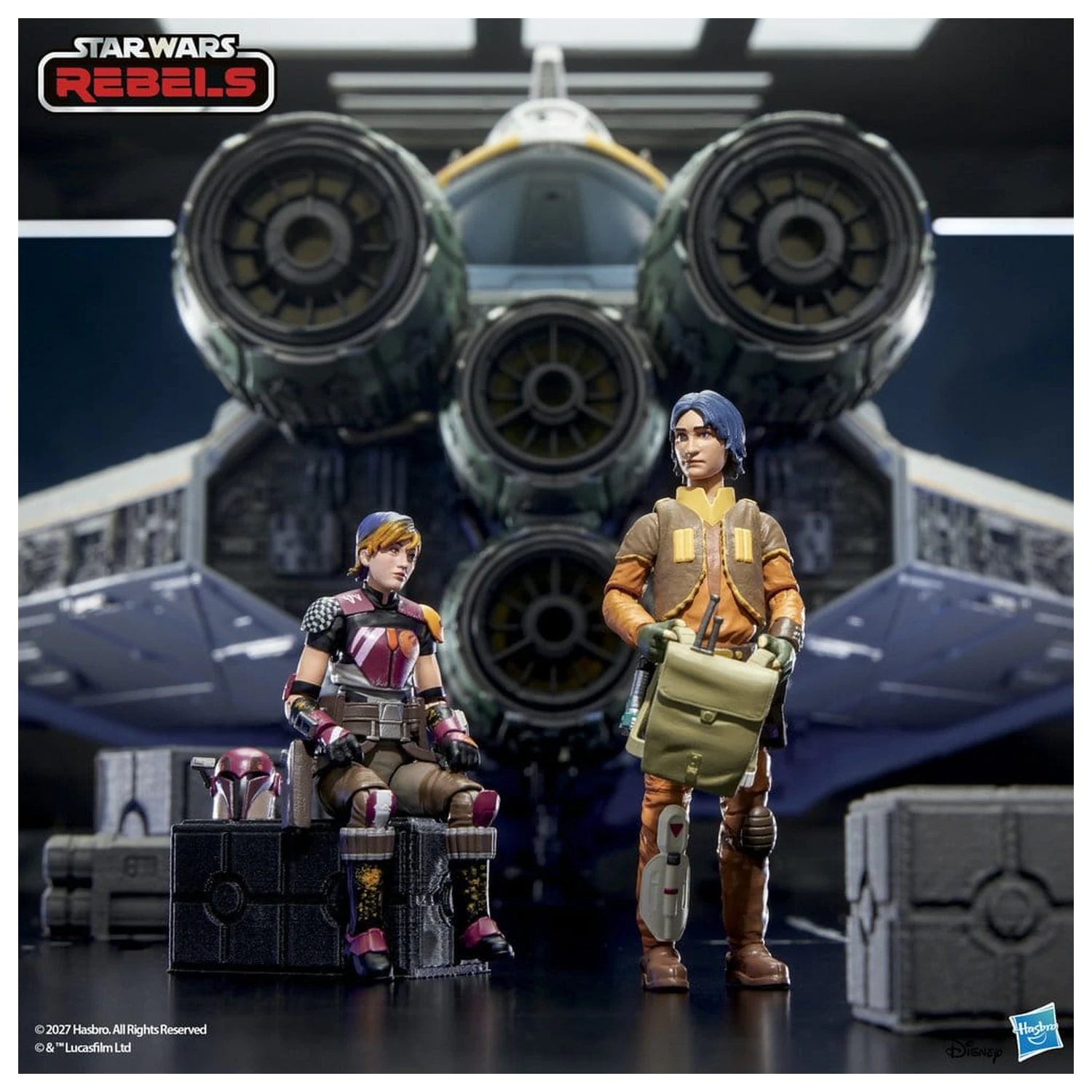 Set de figurine de actiune multipack Star Wars Rebels Vintage Collection Lothal Rebels 10 cm poza produsului