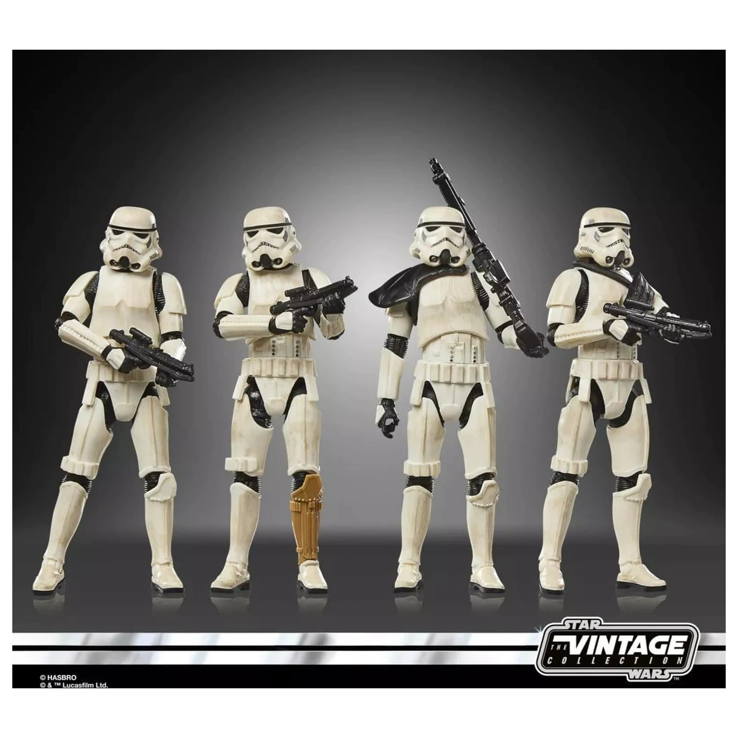 Pachet de 4 figurine Star Wars Remnant Stormtrooper Vintage Coll. 10 cm poza produsului