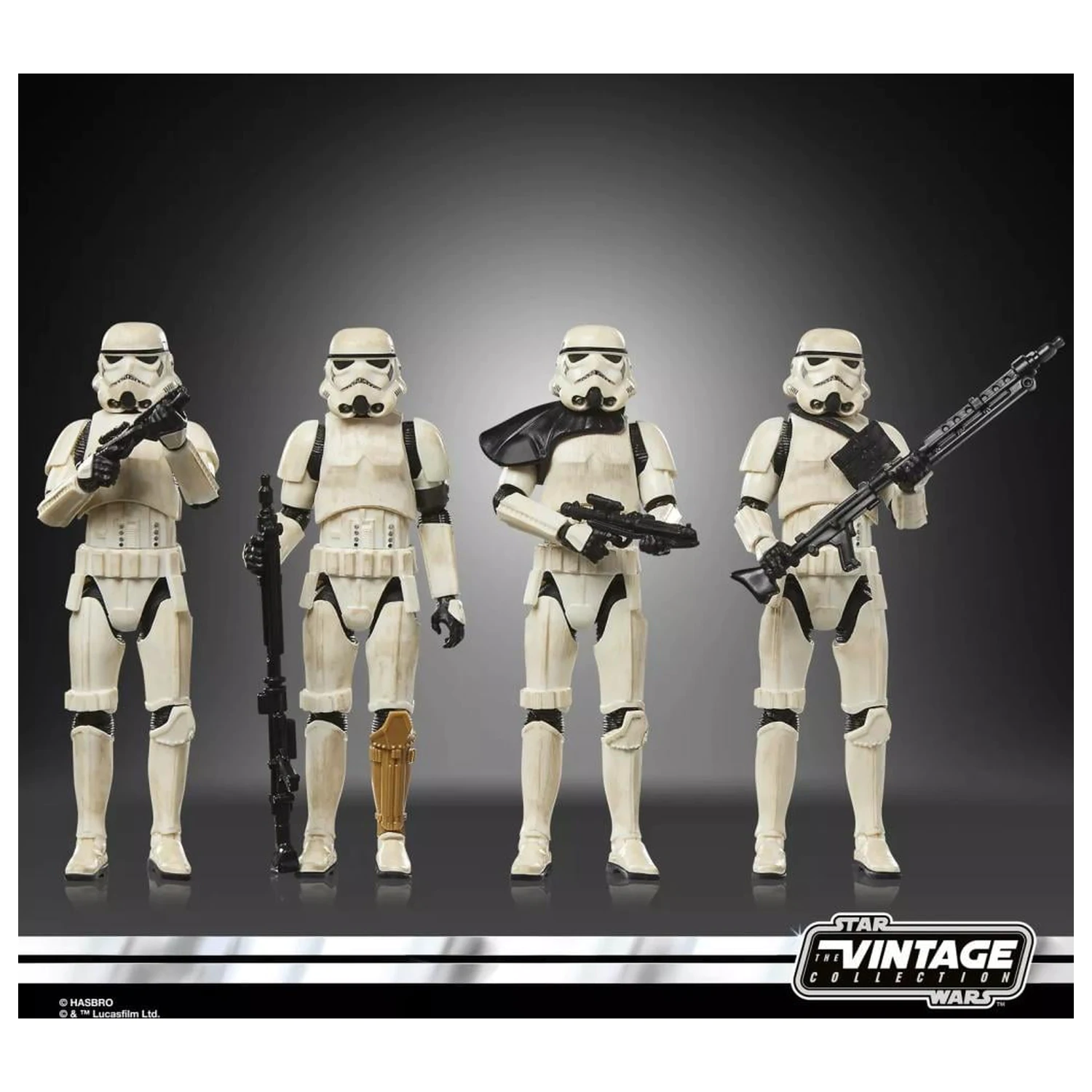 Pachet de 4 figurine Star Wars Remnant Stormtrooper Vintage Coll. 10 cm poza produsului