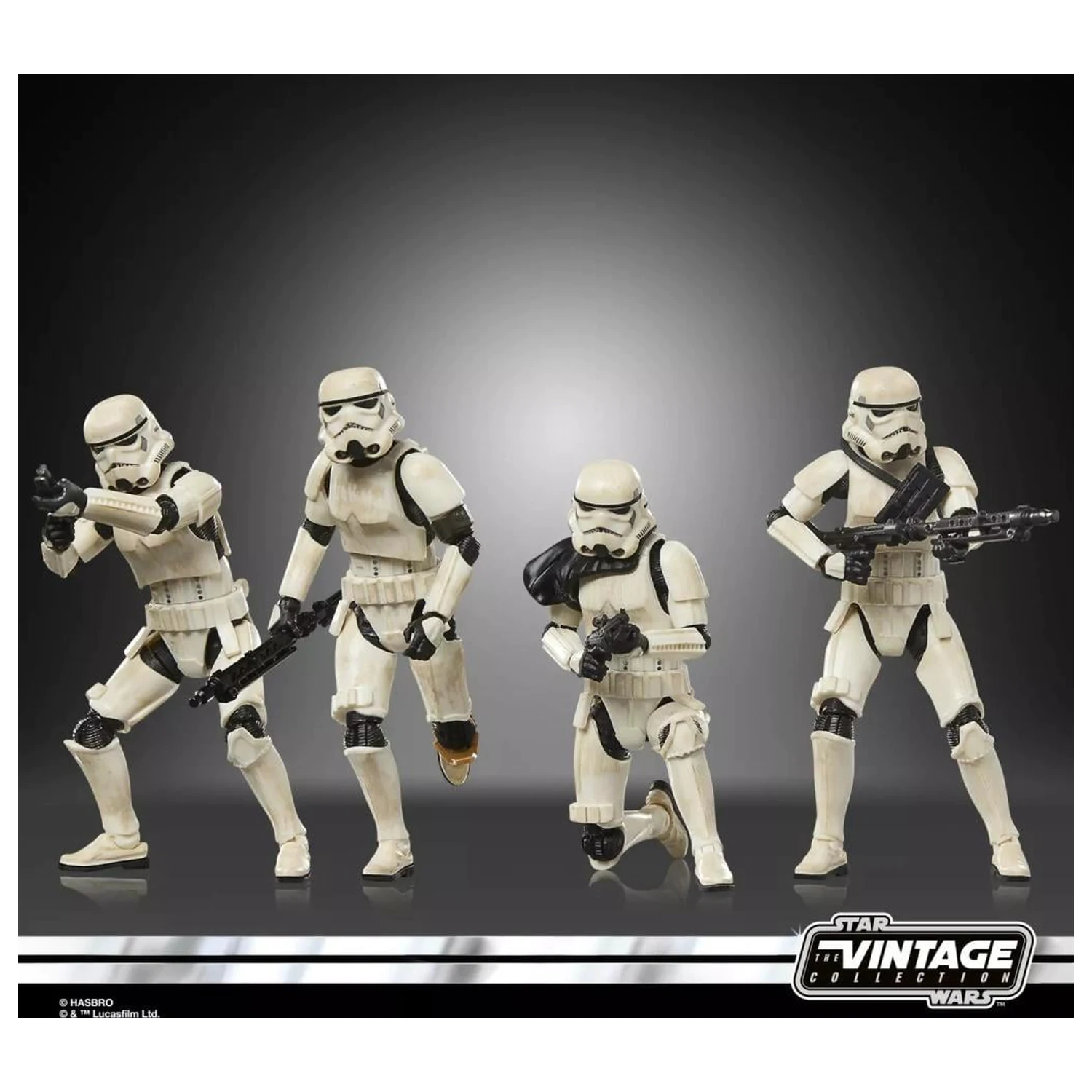 Pachet de 4 figurine Star Wars Remnant Stormtrooper Vintage Coll. 10 cm poza produsului