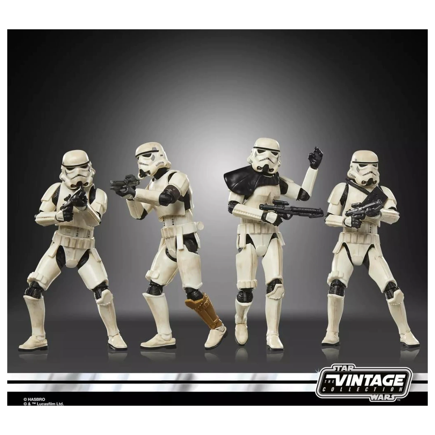 Pachet de 4 figurine Star Wars Remnant Stormtrooper Vintage Coll. 10 cm poza produsului