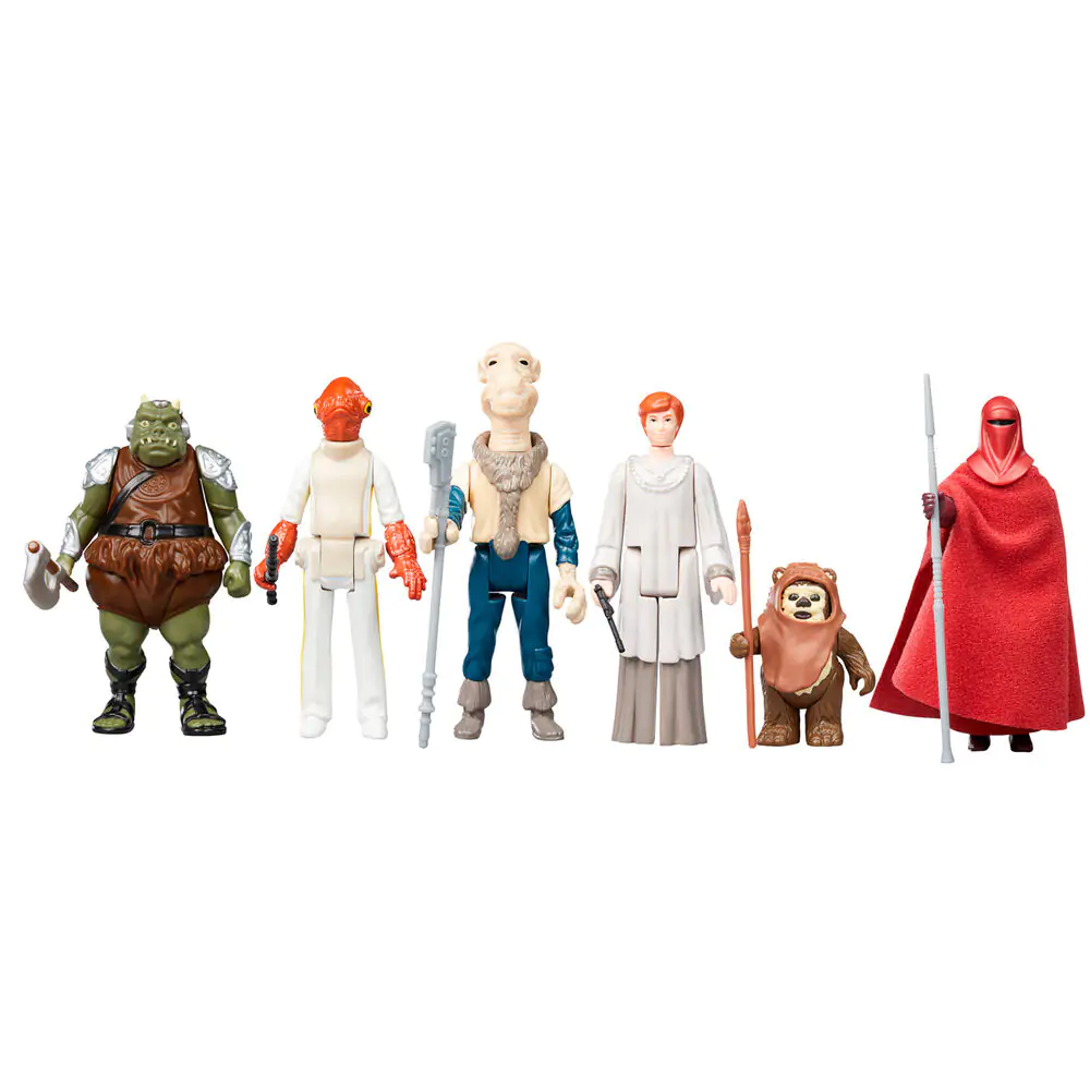 Figurină Star Wars Return of the Jedi Retro Collection 9,5cm set set de 6 poza produsului