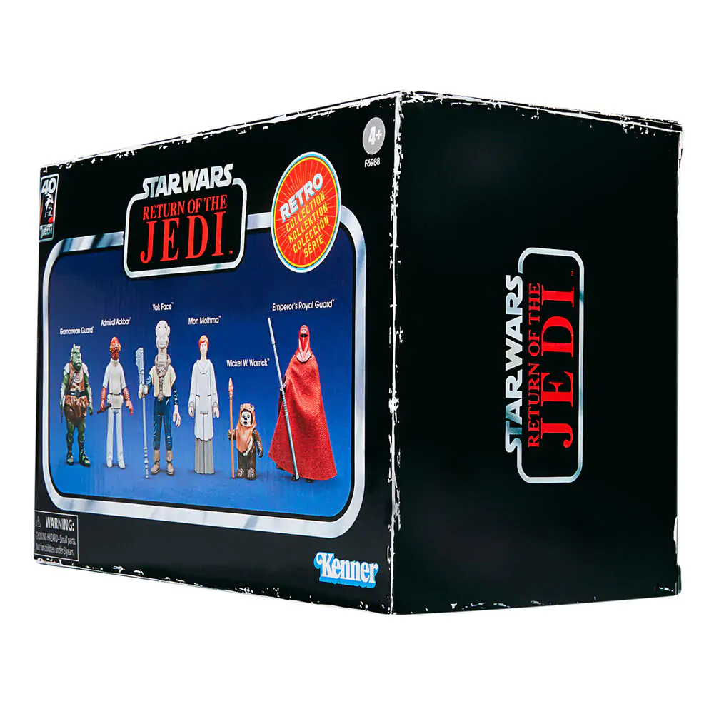 Figurină Star Wars Return of the Jedi Retro Collection 9,5cm set set de 6 poza produsului