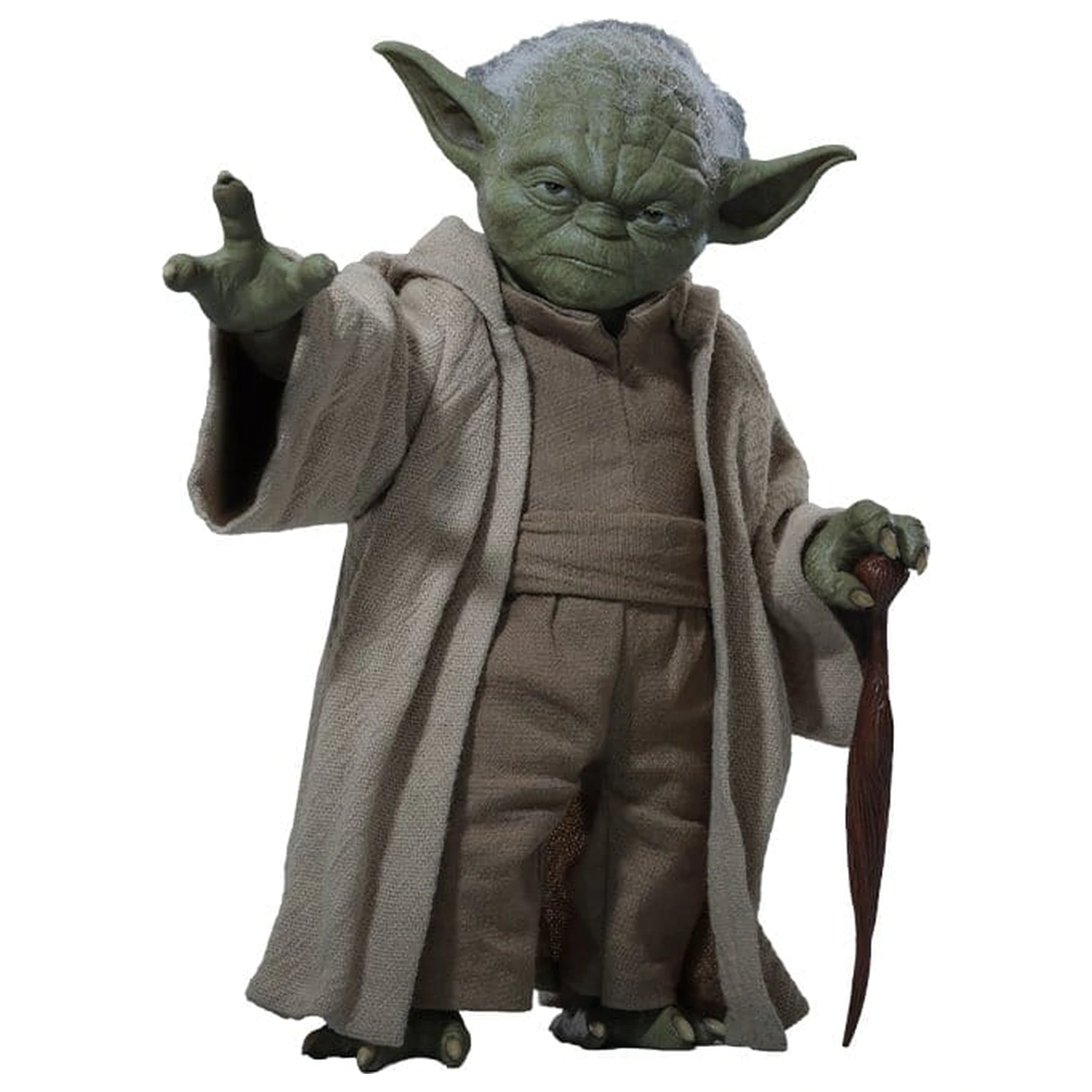 Star Wars: Revenge of the Sith Movie Masterpiece Figurina de actiune 1/6 Yoda 14 cm poza produsului