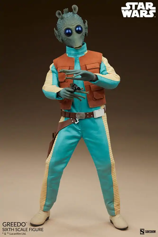 Figurină de acțiune Star Wars Scum & Villainy 1/6 Greedo 30 cm poza produsului