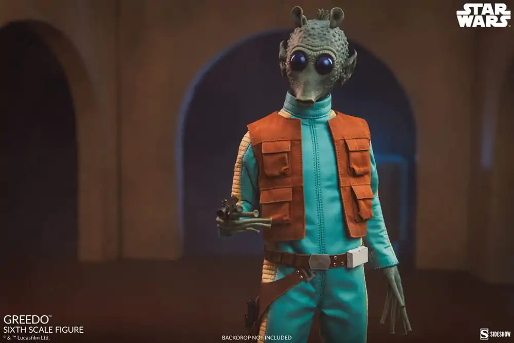 Figurină de acțiune Star Wars Scum & Villainy 1/6 Greedo 30 cm poza produsului