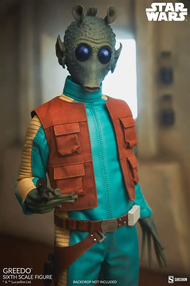 Figurină de acțiune Star Wars Scum & Villainy 1/6 Greedo 30 cm poza produsului