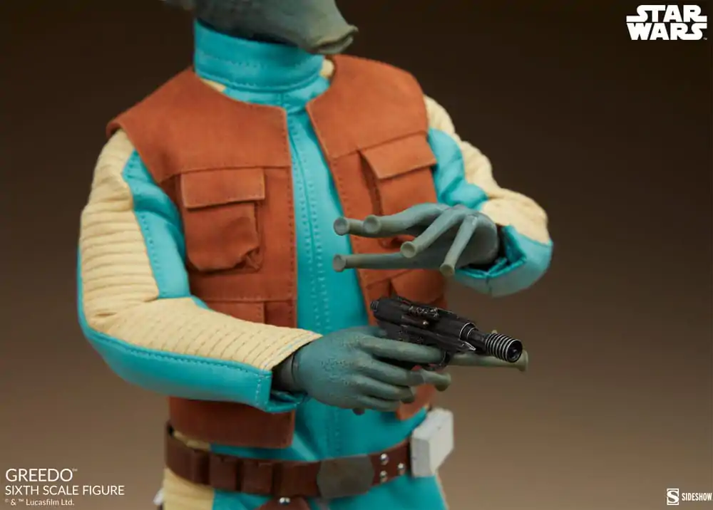 Figurină de acțiune Star Wars Scum & Villainy 1/6 Greedo 30 cm poza produsului