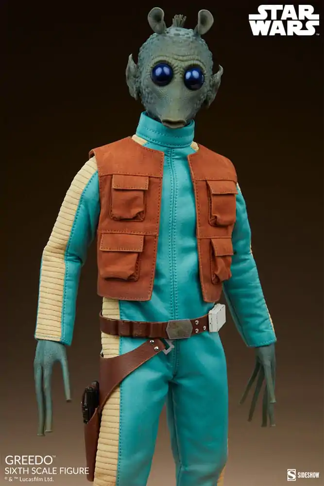 Figurină de acțiune Star Wars Scum & Villainy 1/6 Greedo 30 cm poza produsului