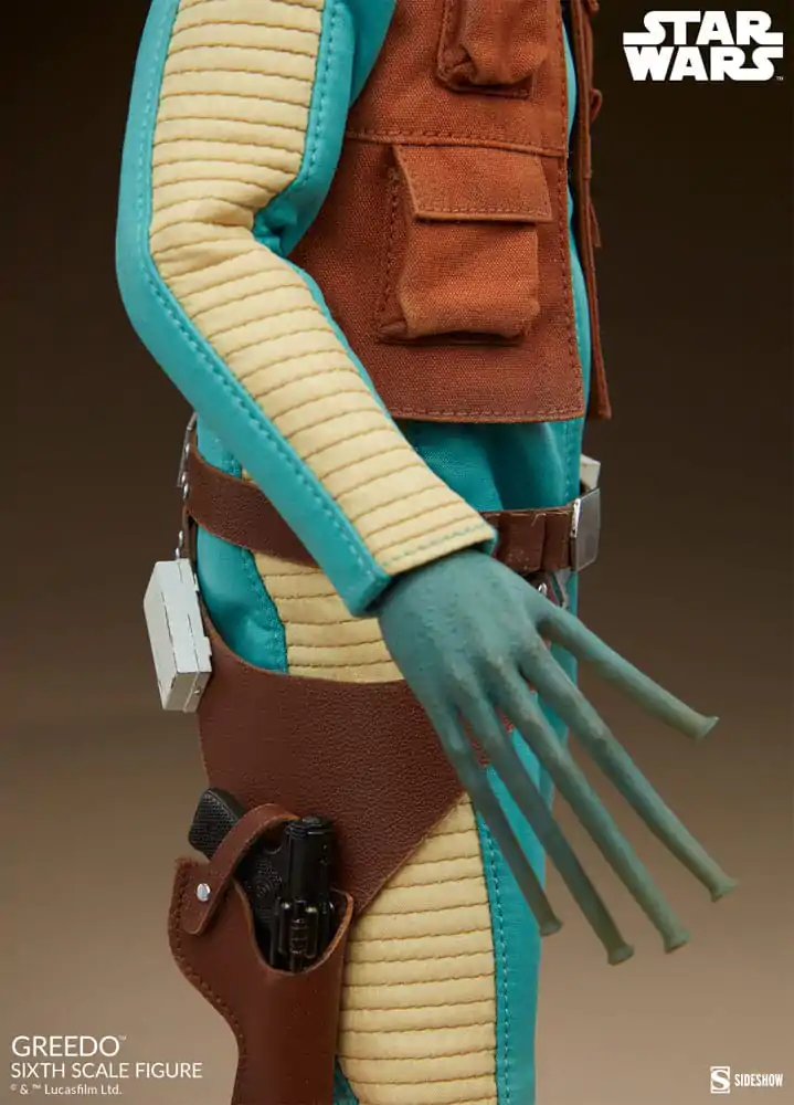 Figurină de acțiune Star Wars Scum & Villainy 1/6 Greedo 30 cm poza produsului