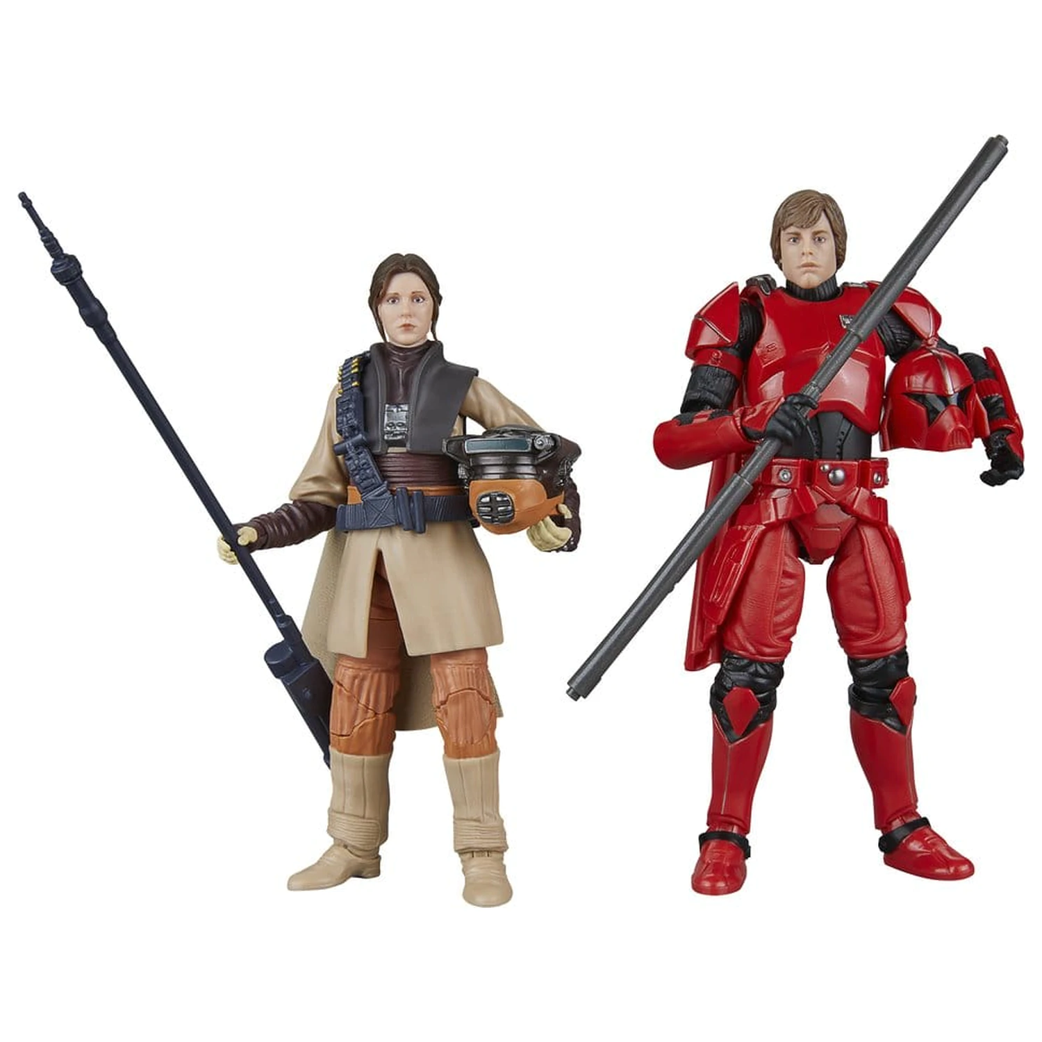 Star Wars: Shadows of the Empire Black Series Figurine de actiune Luke Skywalker (Imperial Guard) & Princess Leia Organa (Boushh) 15 cm poza produsului
