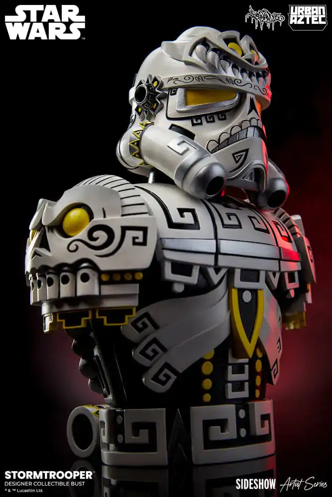 Star Wars Sideshow Artist Series Designer Bust Stormtrooper by Jesse Hernandez 18 cm poza produsului