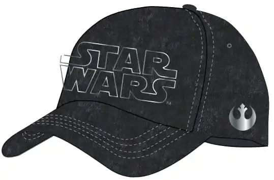 Star Wars Șapcă Cu Cozoroc Curbat Logo Argintiu poza produsului