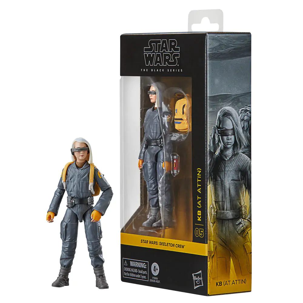 Star Wars Skeleton Crew KB Figurina Attin 15cm poza produsului