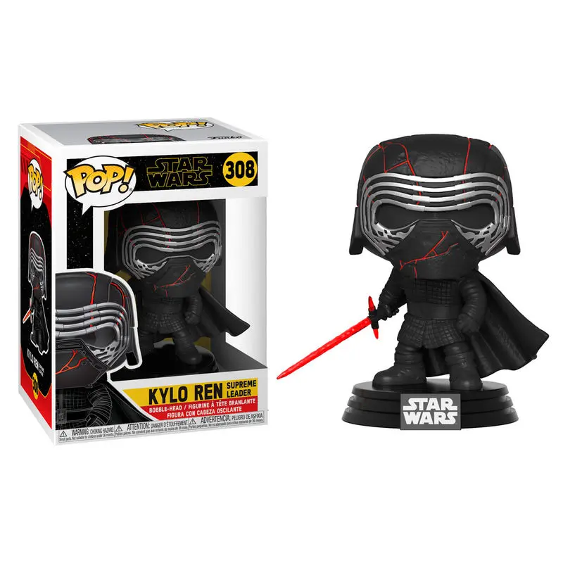 Star Wars Episode IX POP! Movies figurină vinil Kylo Ren Supreme Leader 9 cm poza produsului