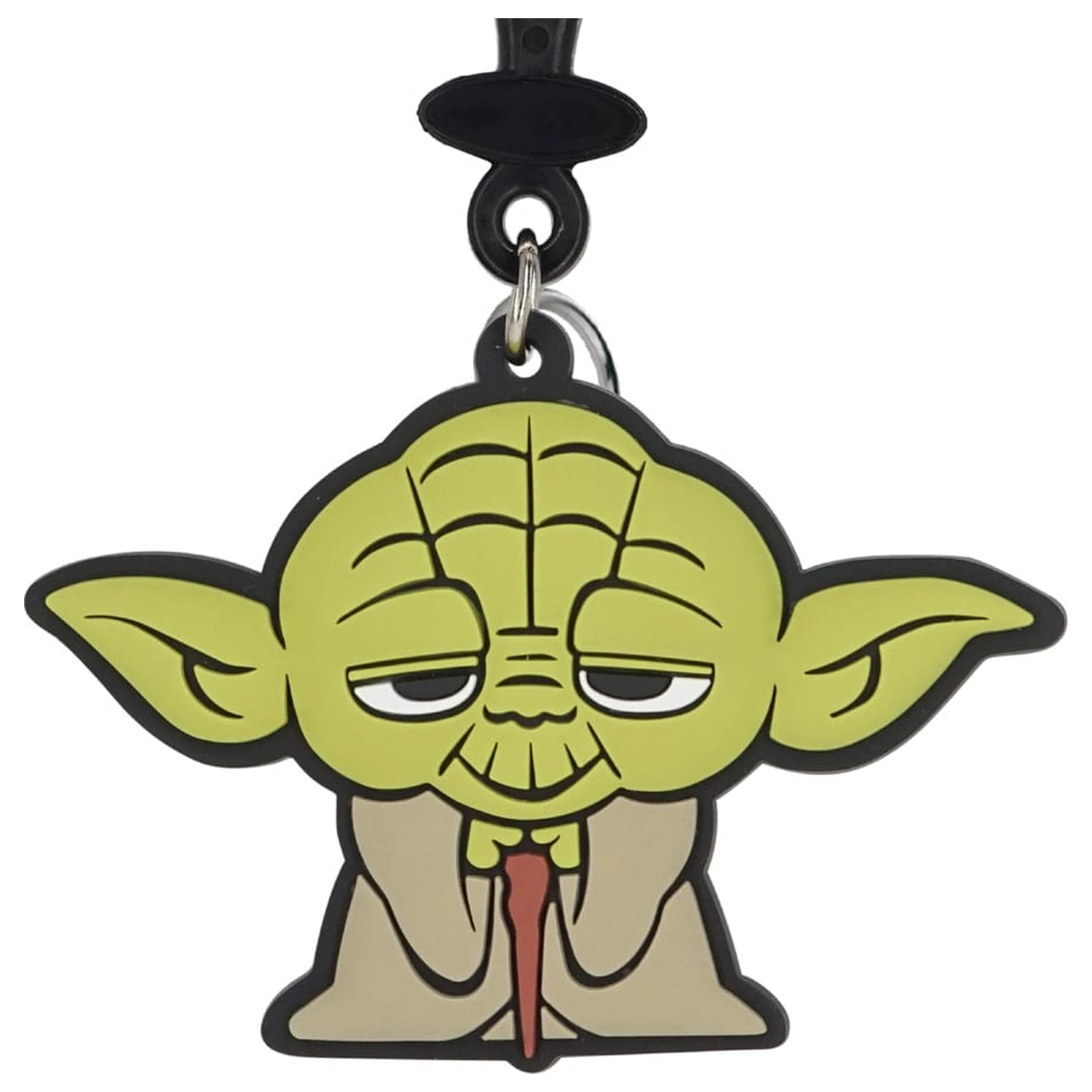 Star Wars clips pentru geanta cu atingere moale din PVC Yoda poza produsului