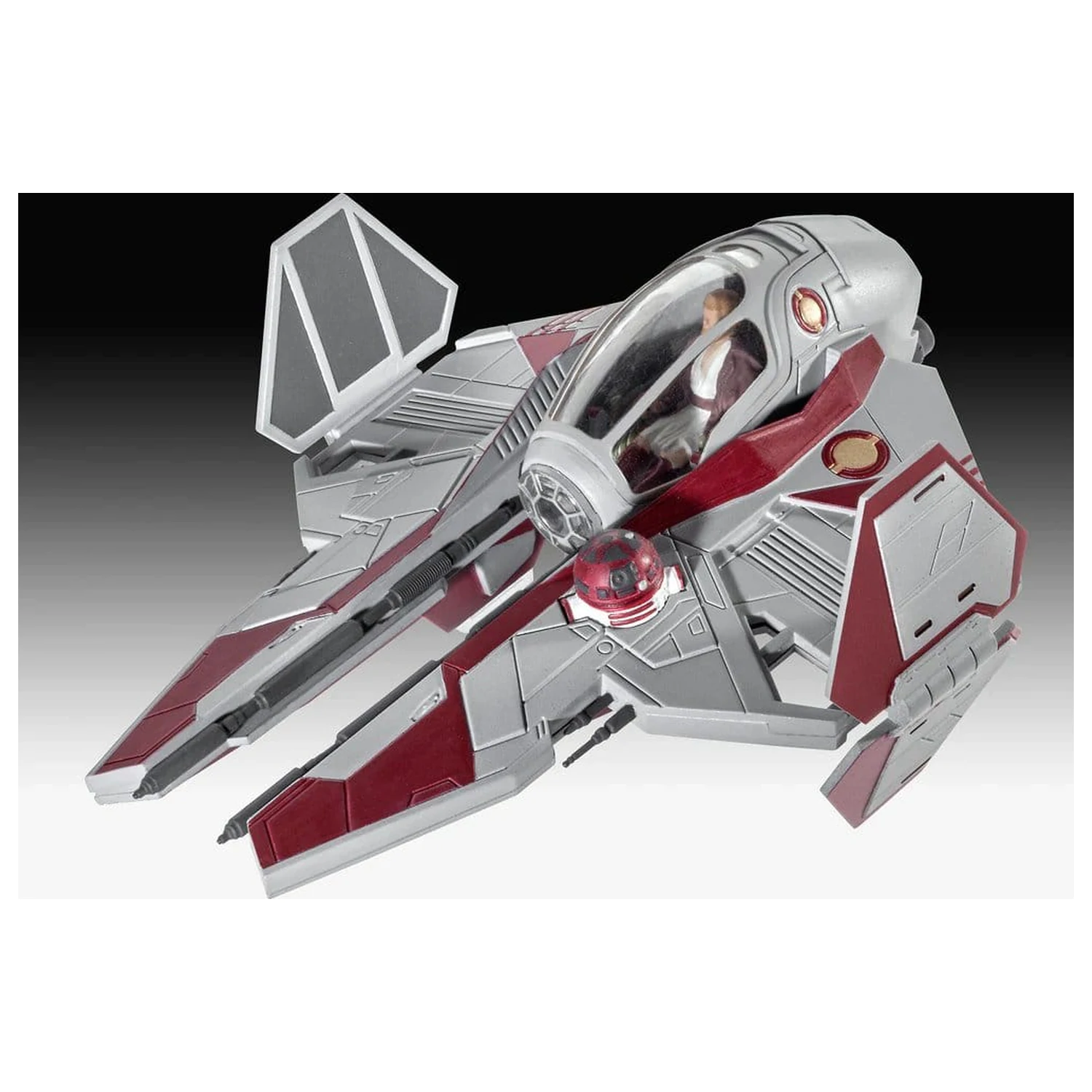 Star Wars Starter Kit Model Kit Obi-Wan's Starfighter 10 cm poza produsului