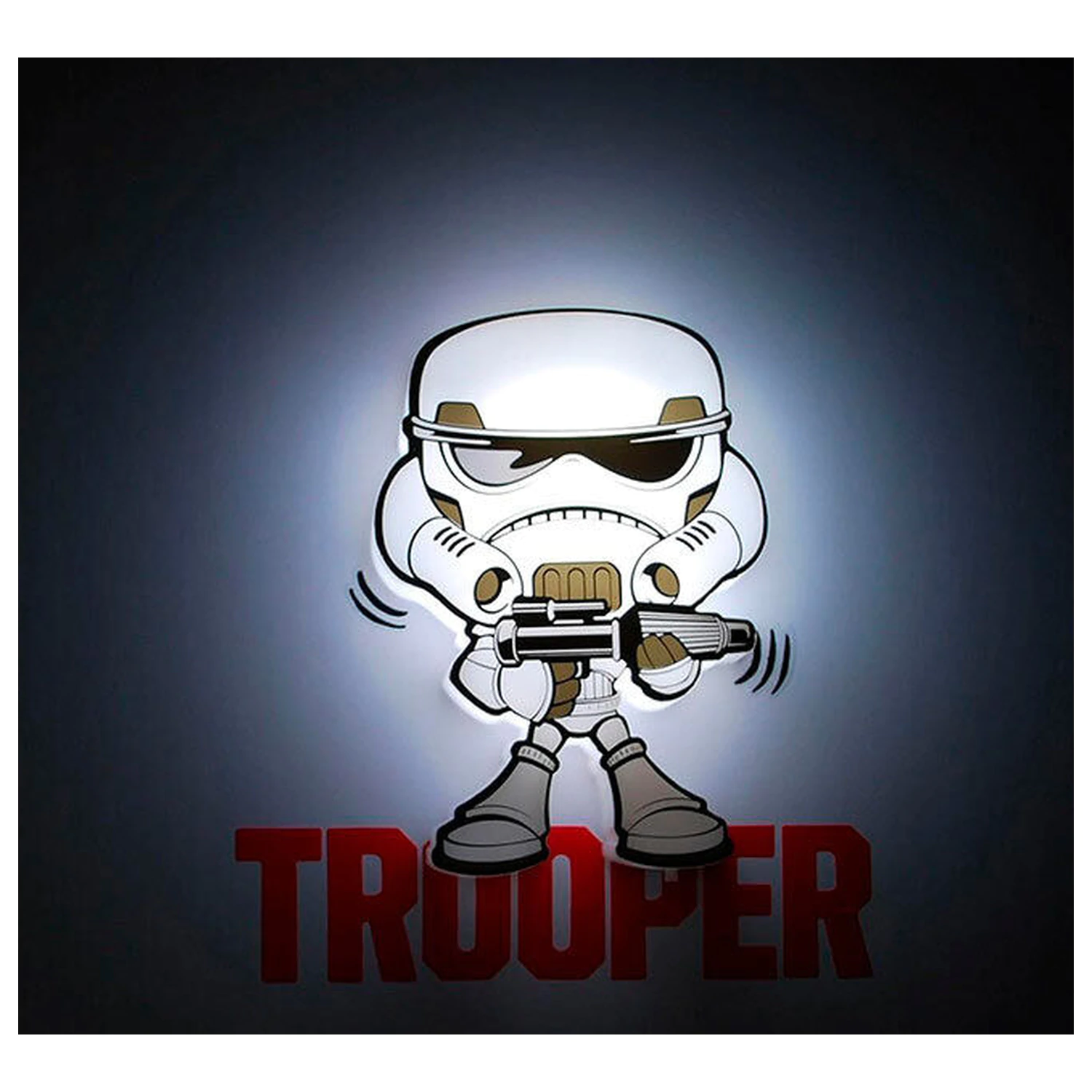 Star Wars Storm Trooper 3D Light FX mini lampa poza produsului