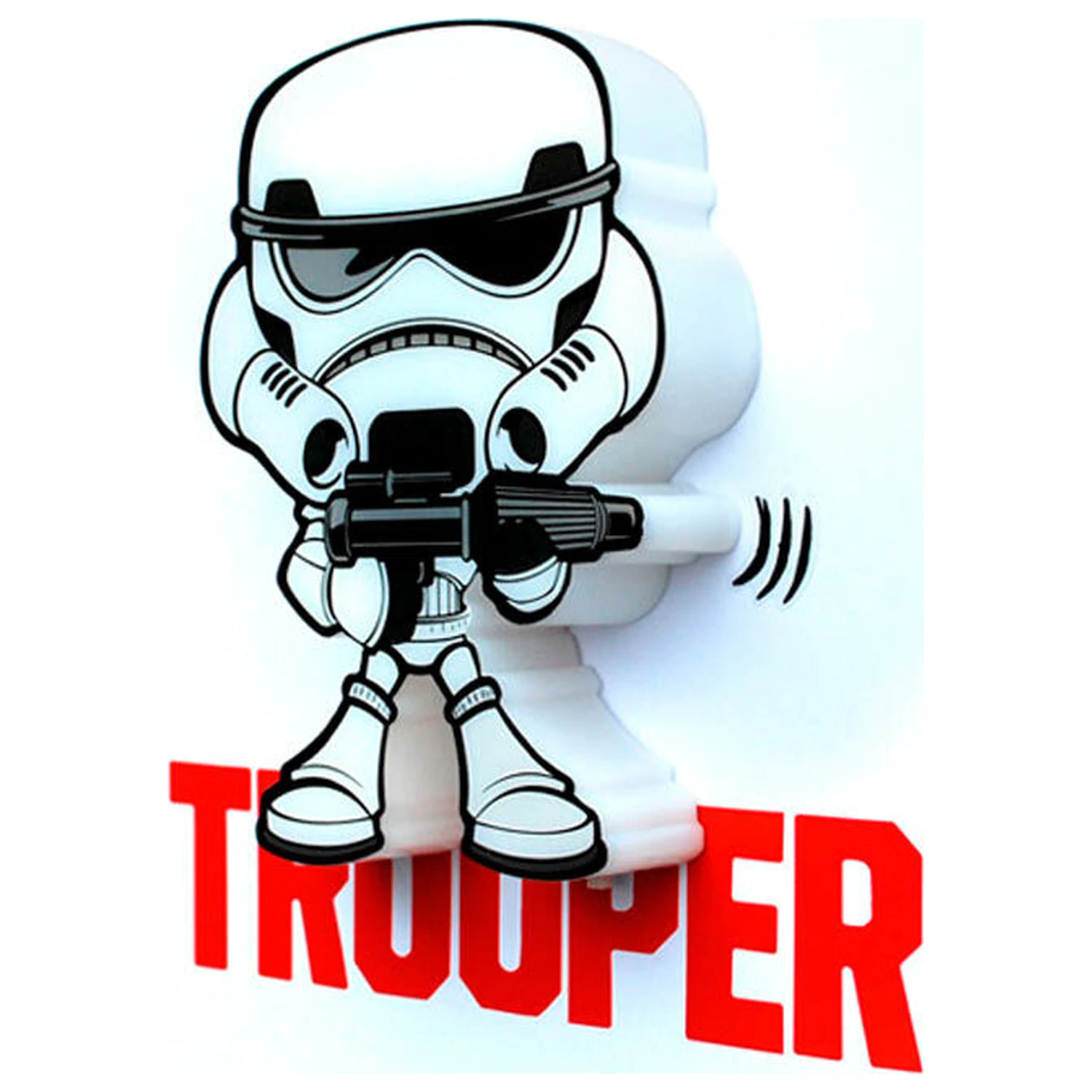 Star Wars Storm Trooper 3D Light FX mini lampa poza produsului