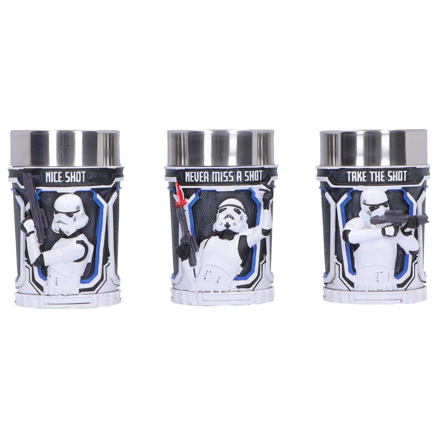 Star Wars Stormtrooper Set de 3 pahare de shot poza produsului