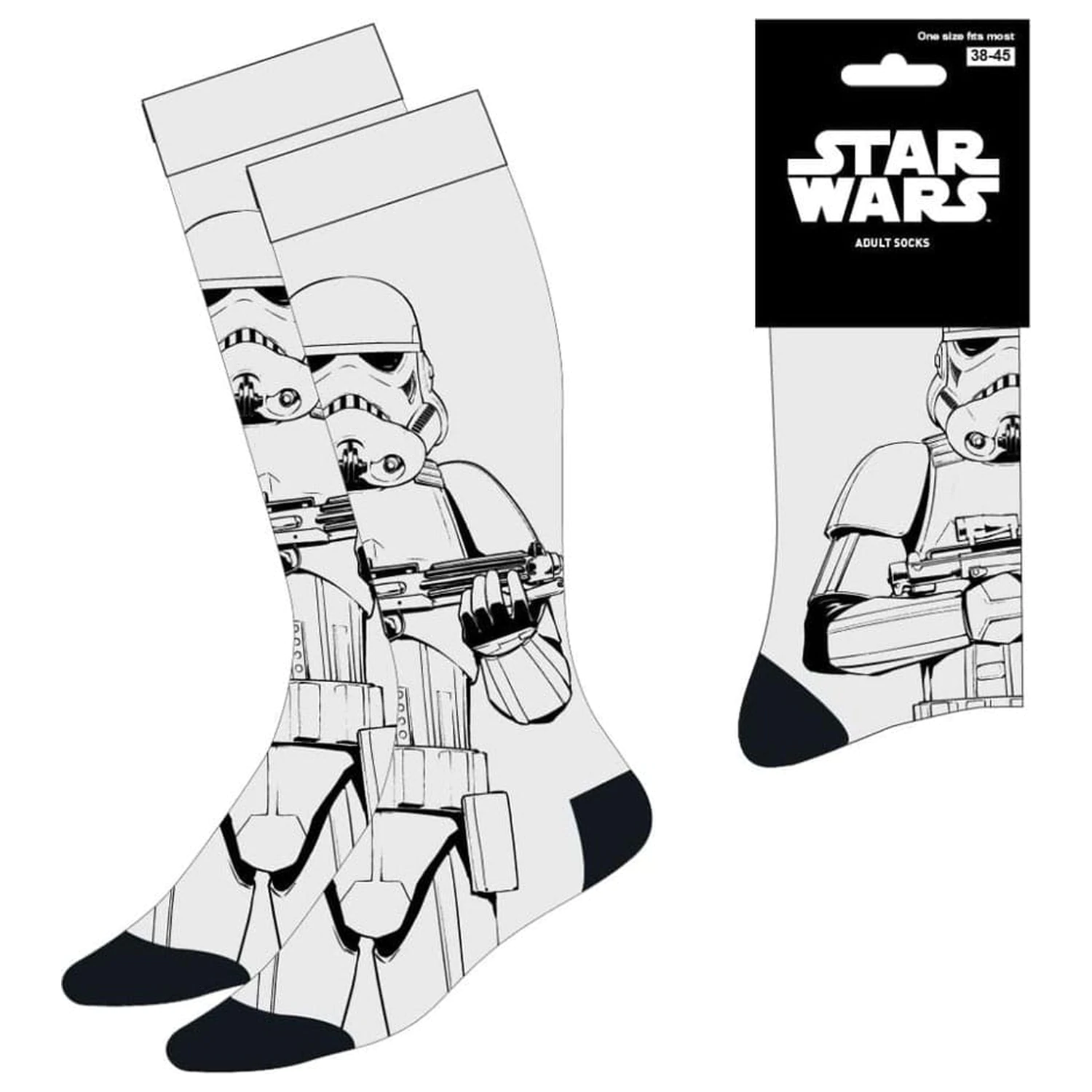 Star Wars Șosete Stormtrooper 38-45 poza produsului