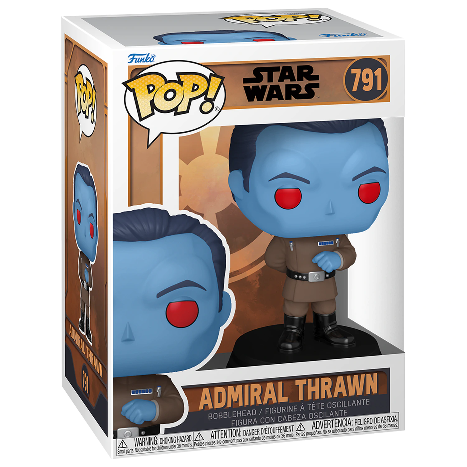 Star Wars: Tales of the Empire Funko POP! Figurina de vinil Admiral Thrawn 9 cm poza produsului