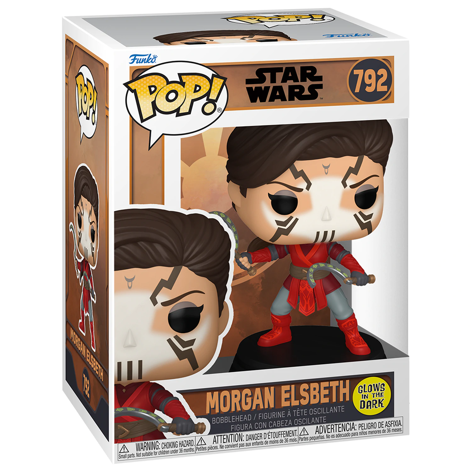 Star Wars: Tales of the Empire Funko POP! Vinyl Figurina Morgan Elsbeth (Glow) 9 cm poza produsului