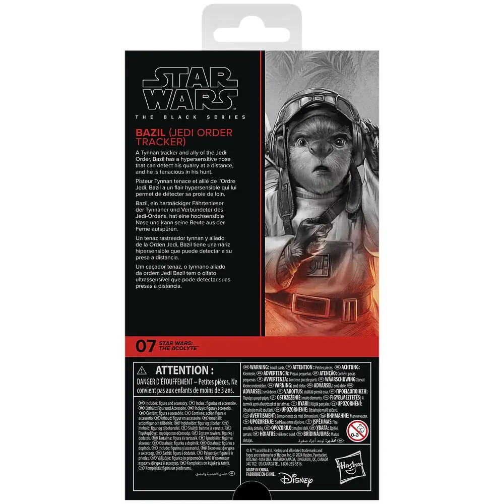 Star Wars The Acolyte figurină Urmăritor al Ordinului Jedi Bazil 15cm poza produsului