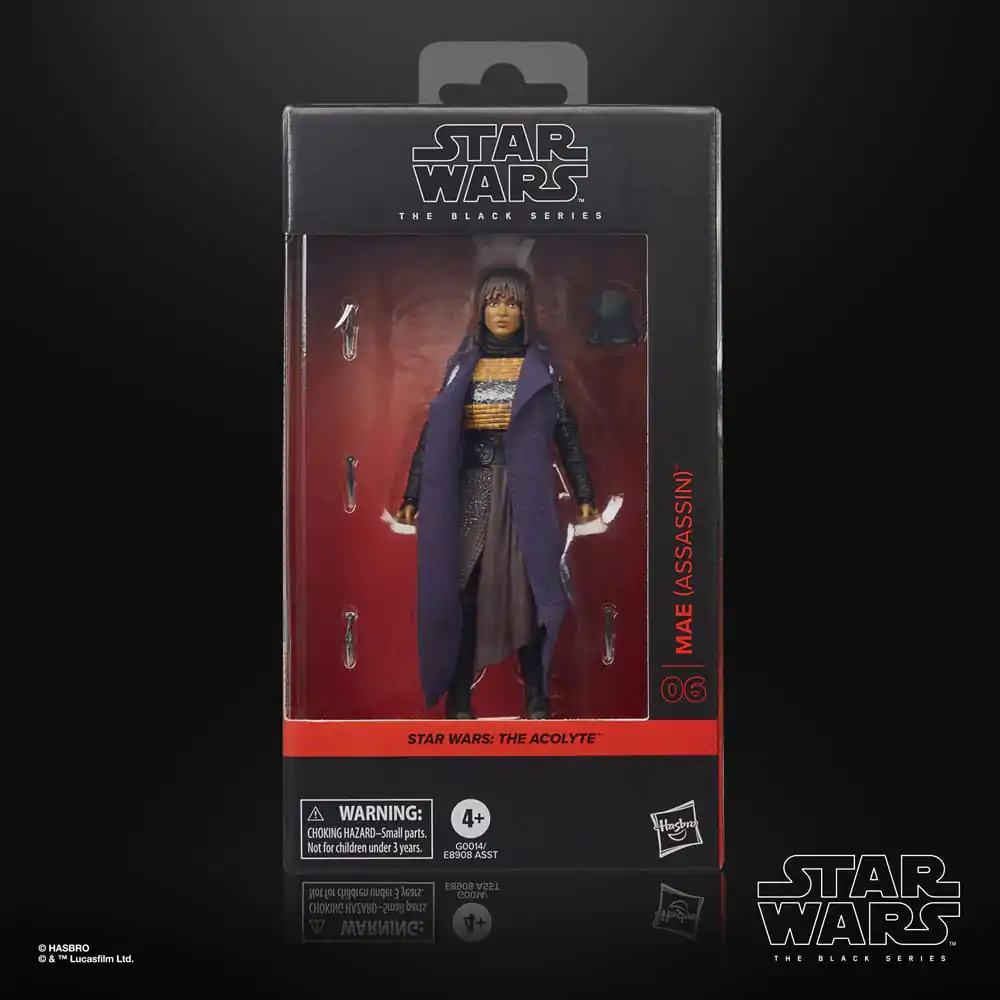 Star Wars: The Acolyte Black Series figurină de acțiune Mae (Assassin) 15 cm poza produsului