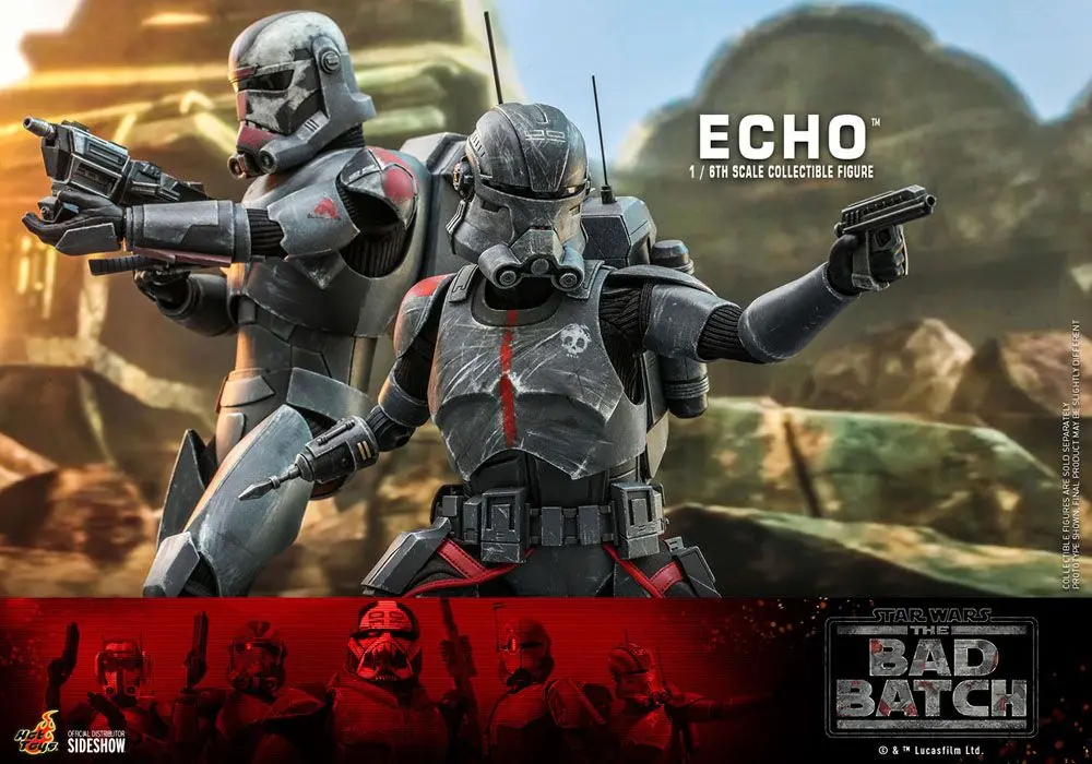 Star Wars The Bad Batch Figurină de acțiune 1/6 Echo 29 cm poza produsului