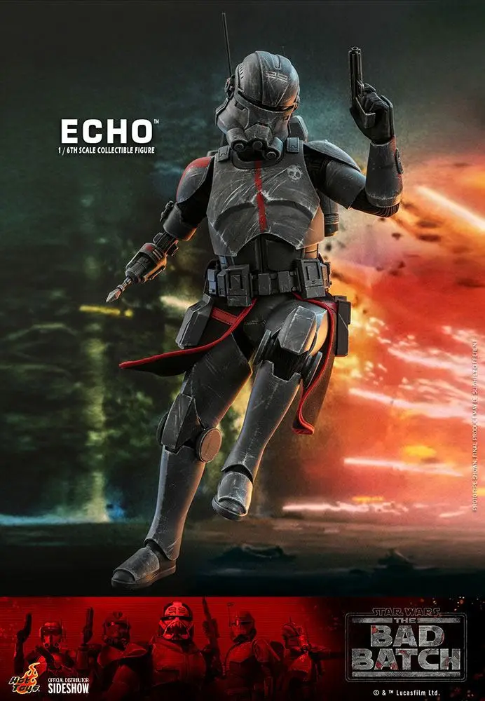 Star Wars The Bad Batch Figurină de acțiune 1/6 Echo 29 cm poza produsului