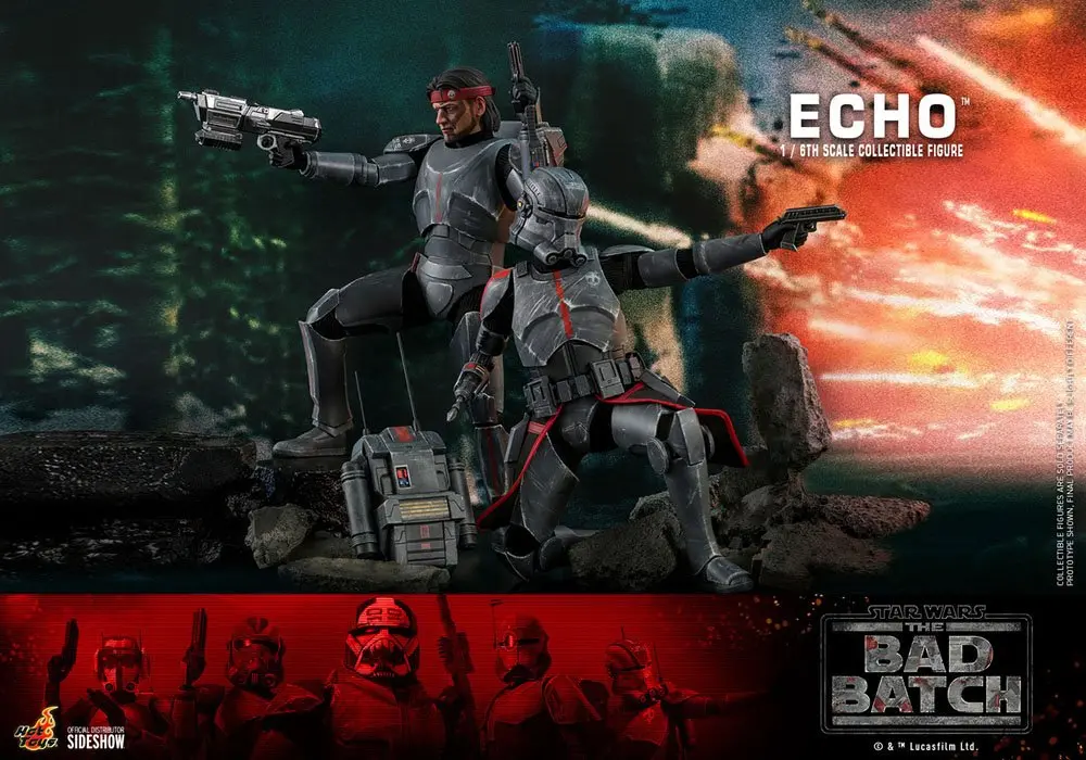 Star Wars The Bad Batch Figurină de acțiune 1/6 Echo 29 cm poza produsului