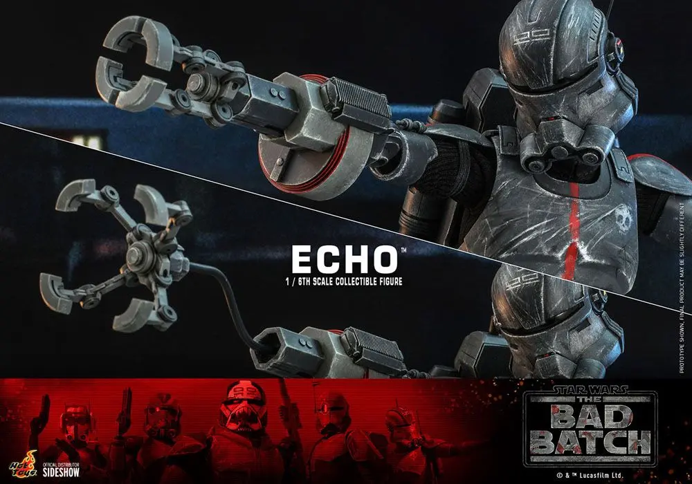 Star Wars The Bad Batch Figurină de acțiune 1/6 Echo 29 cm poza produsului