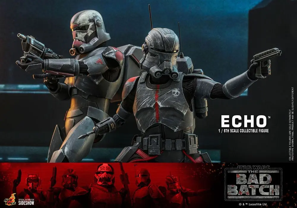 Star Wars The Bad Batch Figurină de acțiune 1/6 Echo 29 cm poza produsului