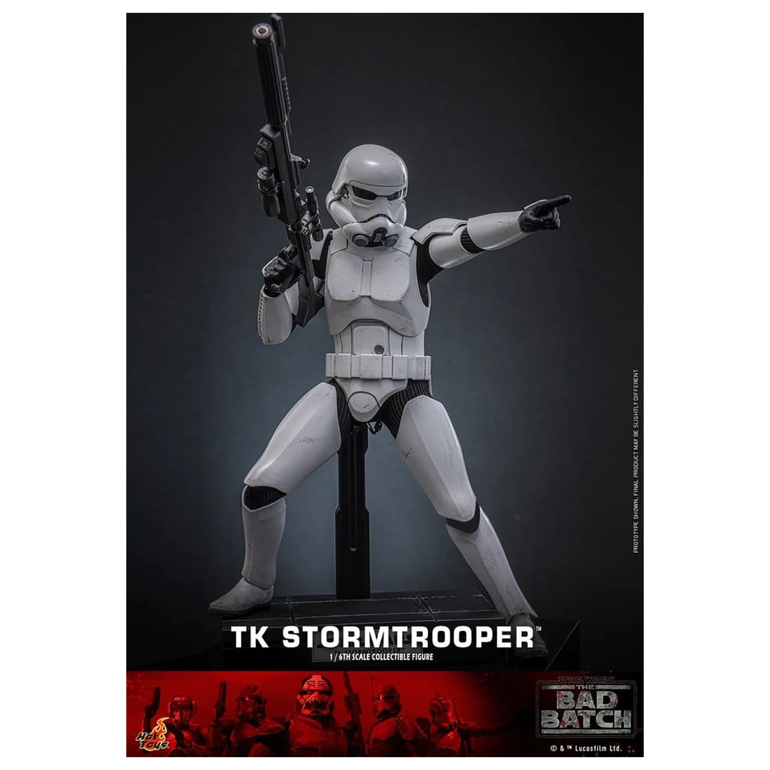 Star Wars: The Bad Batch Figurina de actiune 1/6 TK Stormtrooper 30 cm poza produsului
