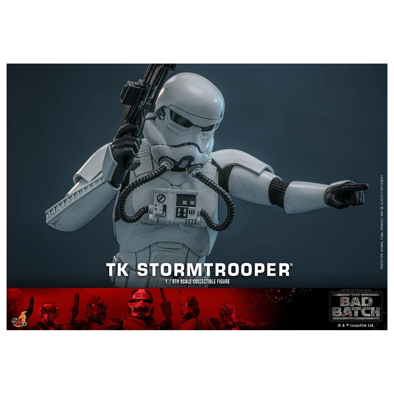 Star Wars: The Bad Batch Figurina de actiune 1/6 TK Stormtrooper 30 cm poza produsului