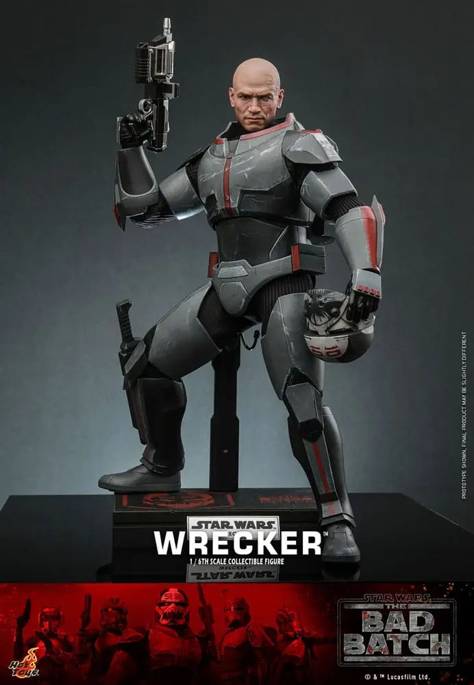 Star Wars: The Bad Batch Figurină de Acțiune 1/6 Wrecker 33 cm poza produsului